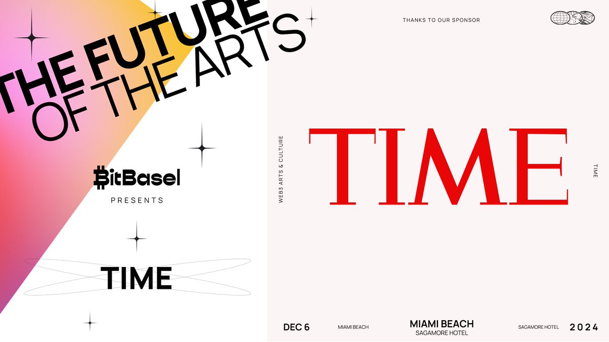 Join us at BitBasel 2024 in Miami for TIME’s Lyricist Lounge Experience in collaboration with <a href="/TIME/">TIME</a> 📰

We're celebrating hip-hop's roots with live performances and legendary lyricists — an event not to be missed.

Mark your calendars for Saturday, December 7th!