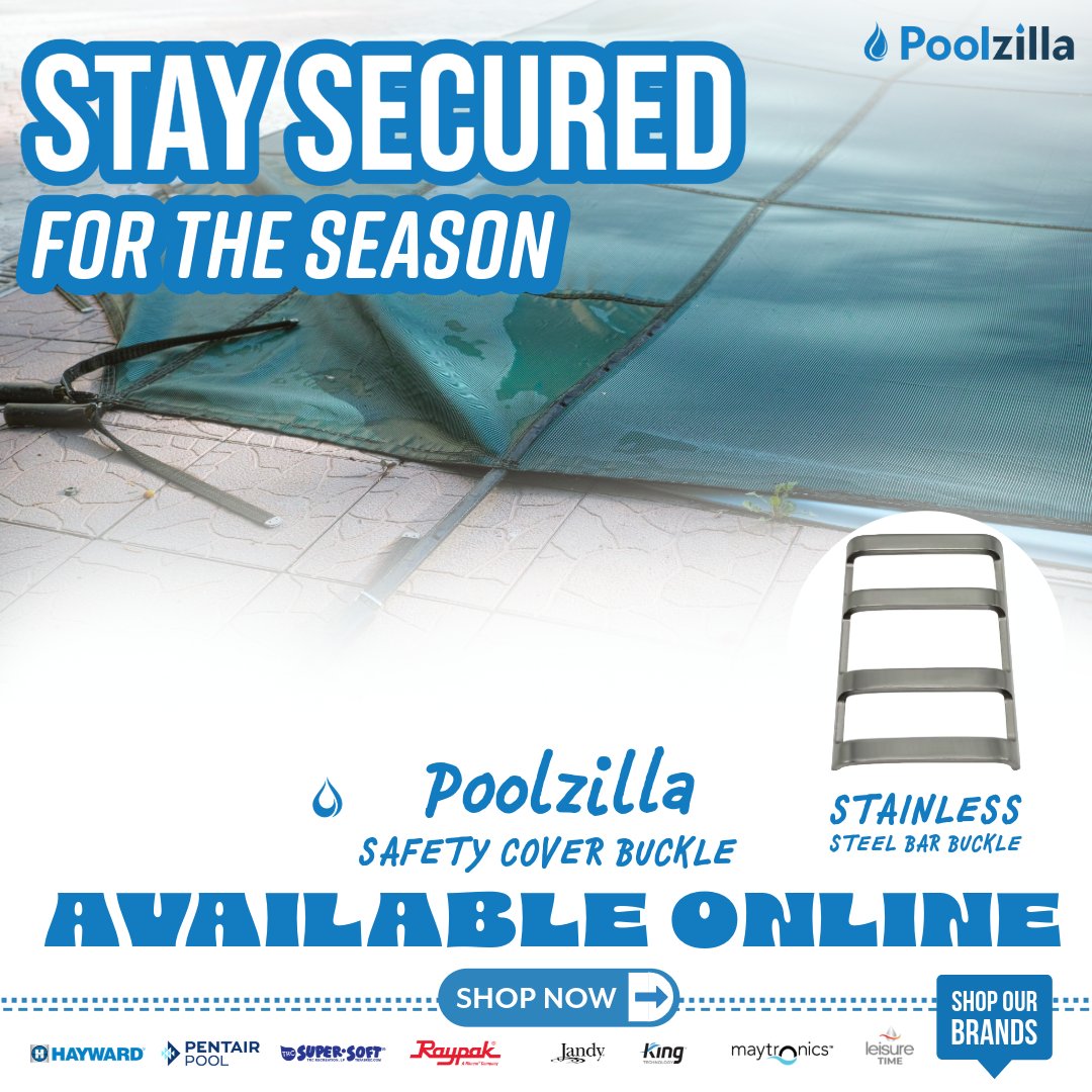 poolzilla_us's tweet image. 🌊 **For Easy Safety Cover Installation!** 🌟

✨ Available in Multi-Packs.
✨ Universal Fit!
✨ Reusable Design!

📅👉 poolzilla.com/Buckle

📲  #Poolzilla #IngroundPool #PoolSupplies #PoolAnchor #PoolSafetyCover #PoolTools #PoolSupplies #PoolStore