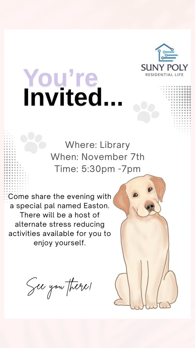 🐾 Stressed? We've got the perfect remedy – dogs! 🐶 Spending time with a furry friend can lower stress, lift your mood, and bring a little extra joy to your day.