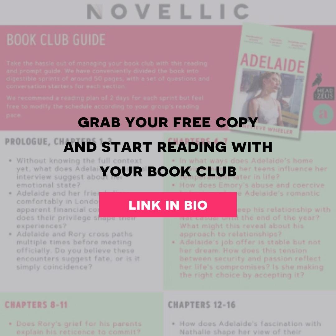 Novellic - The Book Club App (@benovellic) on Twitter photo 💘Adelaide, our #sadgirlautumn book club pick is out today!! 🗓️✨
To celebrate we've put together a free to download book club pack which includes a reading guide chapter breakdown and conversation prompts for every stage of the read!
tinyurl.com/2p928jbe
<a href="/AriaFiction/">Aria Fiction</a> 💘Adelaide, our #sadgirlautumn book club pick is out today!! 🗓️✨
To celebrate we've put together a free to download book club pack which includes a reading guide chapter breakdown and conversation prompts for every stage of the read!
tinyurl.com/2p928jbe
<a href="/AriaFiction/">Aria Fiction</a>
