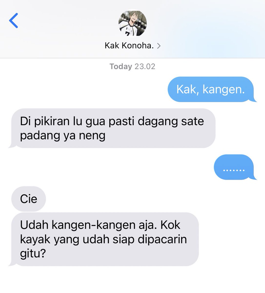 Ideationsm's tweet photo. #haikyuu #konoaka one tweet au.

Jawab bisa kali. https://t.co/VfvNMMpN3b