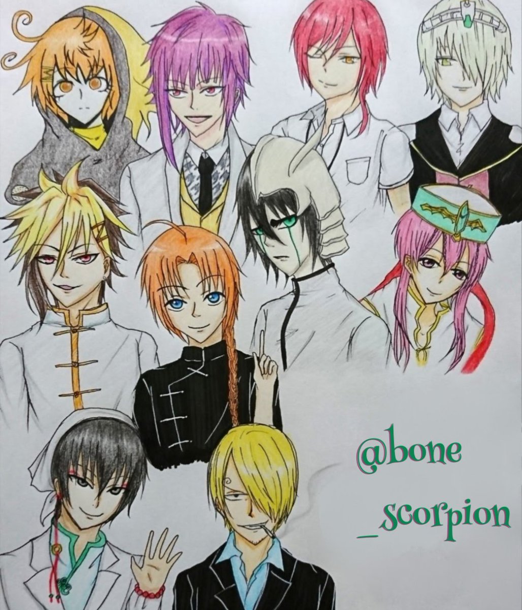 骨蠍。 tweet media