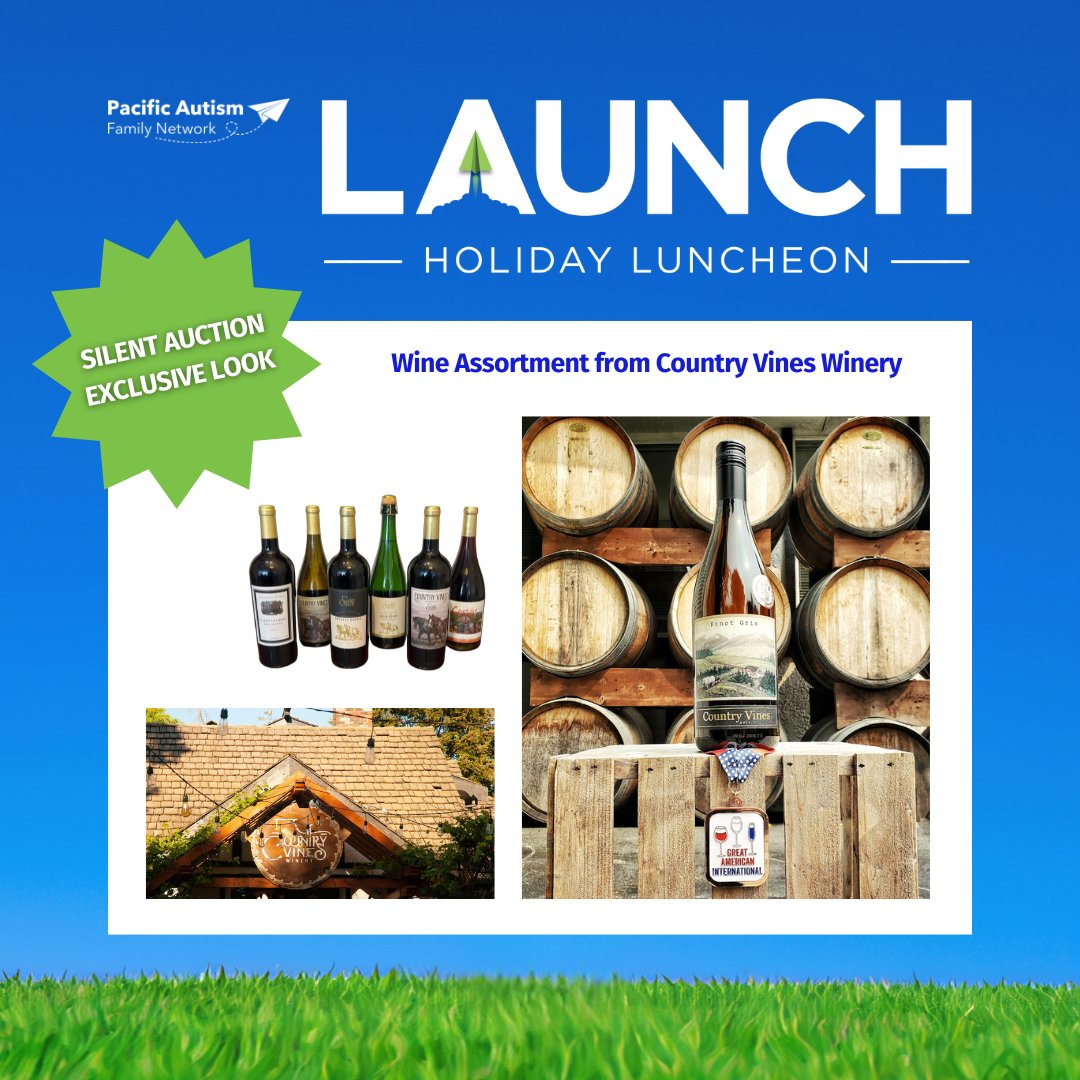 pacificautism's tweet photo. Save the date for our LAUNCH Holiday Luncheon silent auction opening November 18th at 9 am‼️🗓️ This feature is open to attendees and the public, making it a fantastic way to support, even if you can’t make it in person. Stay tuned for bidding details! #PAFNLAUNCH #LAUNCH2024 https://t.co/kIZxRFYdNW