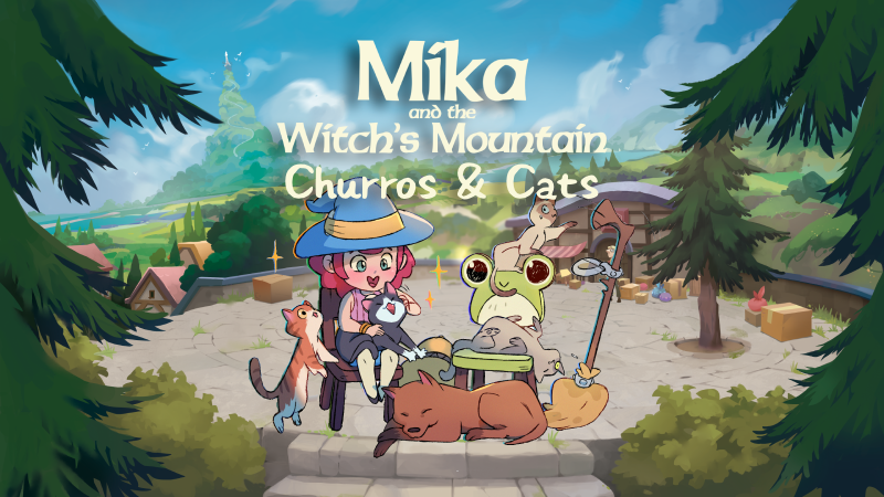 chibigstudio's tweet photo. CHURROS &amp; CATS Free Content Update is now ready to download on Nintendo Switch ✨

Feed the kittens, churros with chocolate delivery races, pet companion and more! https://t.co/j5QZD7LTp3