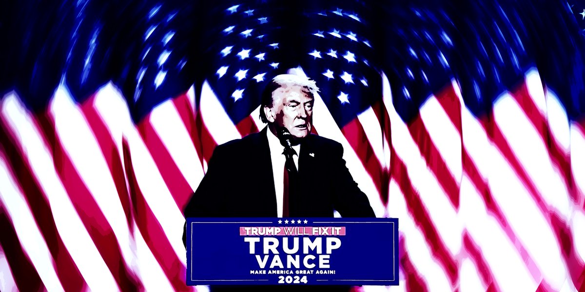 LSEGovernment's tweet image. "A decisive victory, an uncertain future"

Our students reflect on #Trump's election comeback 👉 bit.ly/3Cj4cqB

#PresidentialElection2024 #USAElections2024