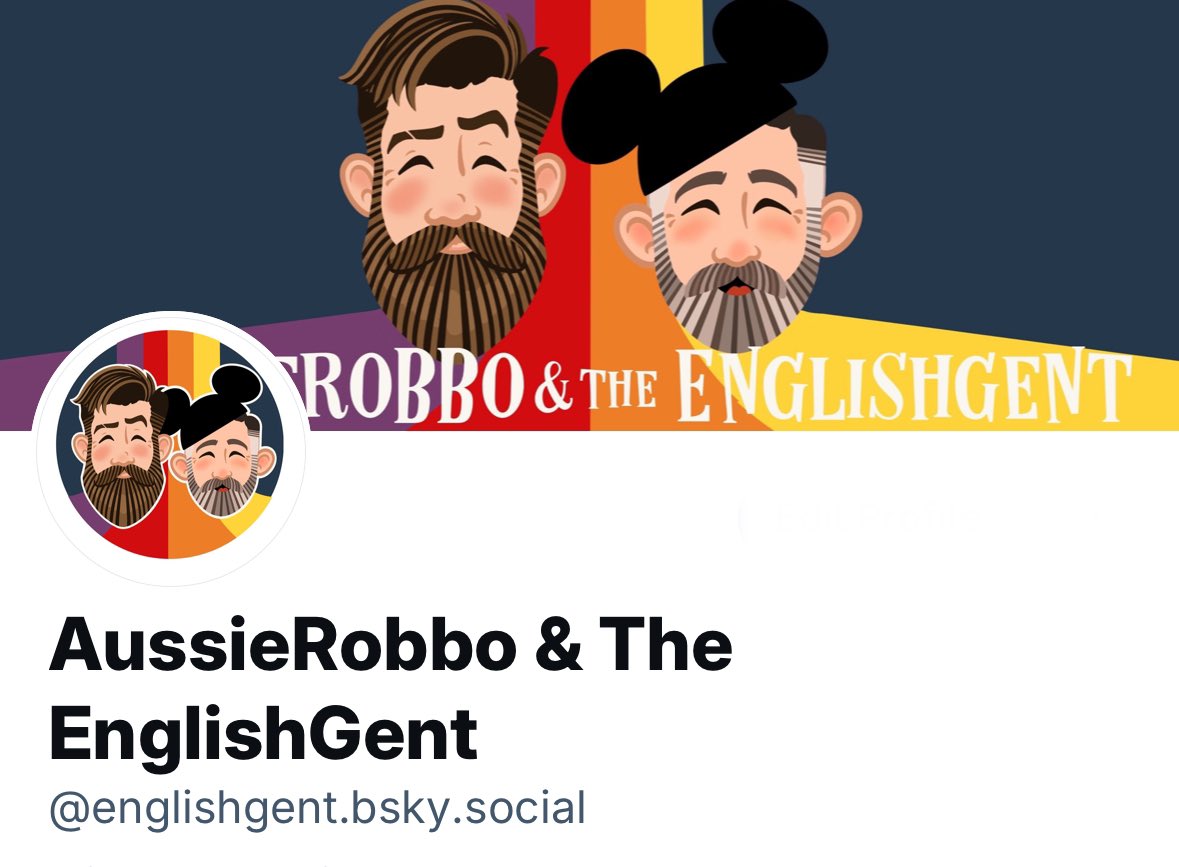 Aussierobbo and the Englishgent 🏳️‍🌈 tweet media