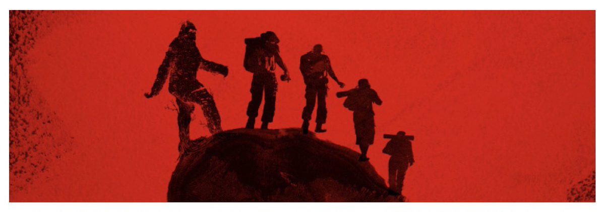 MarkBessenger's tweet photo. TOMORROW! Celluloid Cemetery keeps the creek on its left and the ridge on its right! We have some big shoes to fill! 

Can you guess the film based on this slice of movie poster? https://t.co/6QyGH7ChOP