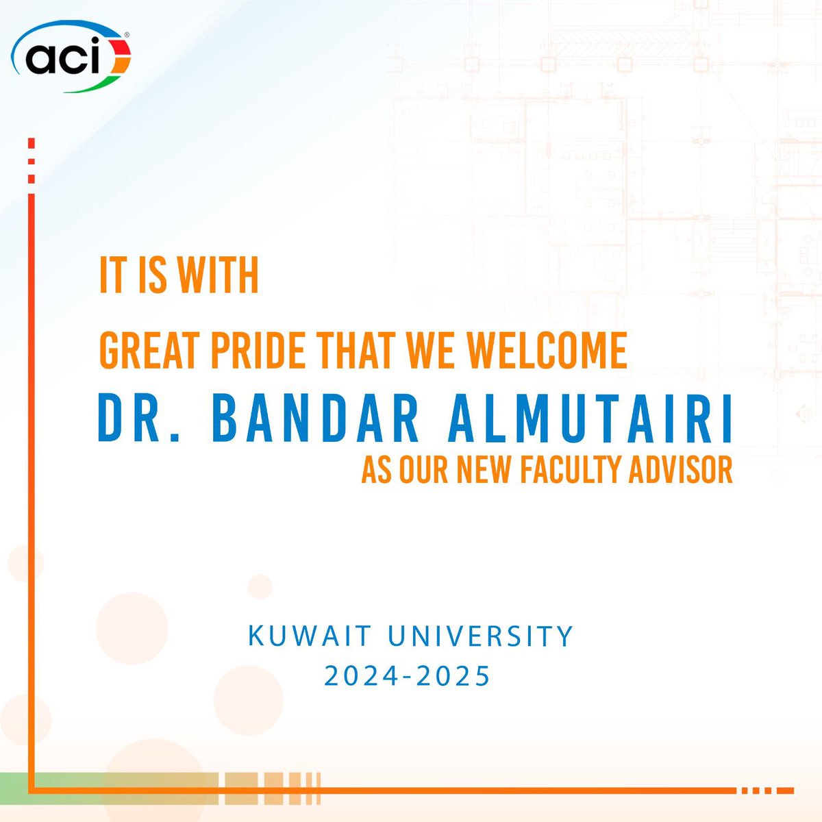 We’re excited to welcome our faculty advisor for 2024/2025 !