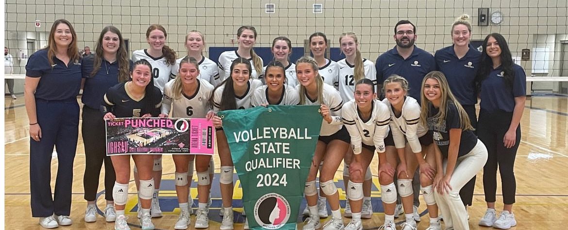 🏐‼️GAMEDAY‼️🏐
‼️STATE CHAMPIONSHIP‼️
When: Thursday
📍 Xtreme Arena
Theme: Blue and Gold💙💛
🆚 Pella🤢🤮
Time: 12:15 p.m. 
BE THERE AND BE LOUD❕
#rollpride #LLBC💙 #LLABJ💛