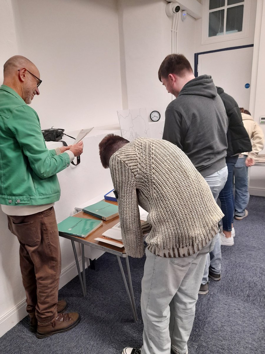 We were pleased to welcome architecture students from <a href="/UniofNottingham/">Uni of Nottingham #WeAreUoN</a> this week.

They looked at a range of materials relating to Milton Keynes new town.

We love sharing our collections, if you'd like to visit then get in touch!

mkcdc.org.uk