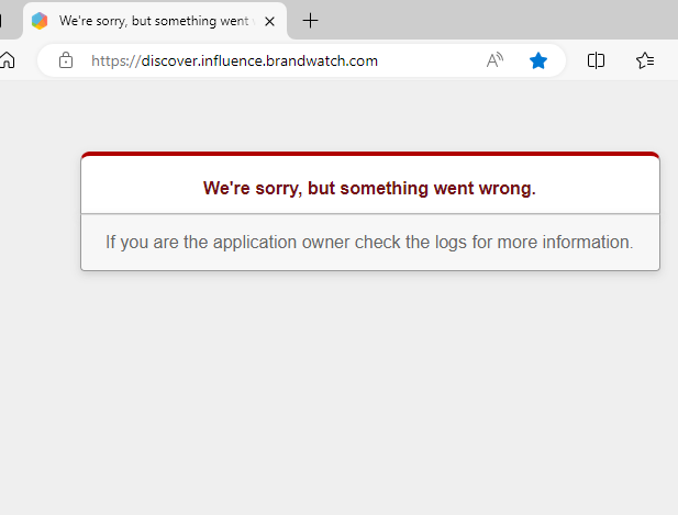 jade_berry1's tweet photo. @Brandwatch Hello - it won't allow me to DM you. Here is the error message: https://t.co/o6qiLTa9b6