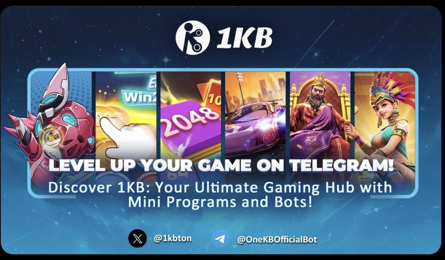 Dreammakers66's tweet photo. GIVEAWAY 5 suất Whitelist đến từ nền tảng chuyên về Game web3 @1kbton

Đây là một nền tảng game web3 được phát triển tương tự với nền tảng game web2 rất nổi tiếng #STEAM.

Với #1KB, nền tảng sẽ tích hợp các thể loại game web3 có tính tương tác quen thuộc như chiến tranh zombie, bóng nảy, bắn bóng, candy crush, hay các game có tính cá cược đều sẽ được tích hợp trên nền tảng game 1KB. Ngoài ra, #1KB còn được hậu thuẫn cực mạnh bởi các quỹ lớn như #Finewill Capital, WeMade, và #Bybit Ventures.

Với 5 suất Whitelist, mình sẽ dành tặng cho ae làm đủ các bước sau:

1/ Follow @1kbton và @Dreammakers66 
2/ retweet, like, và tag 3 người bạn ở tweet này.

Mỗi suất whitelist sẽ có trị giá 480 $USDT cho mỗi suất với tổng lượng token ae được mua là 60,000 $1KB, tương ứng giá 1 token là $0.008.

Ae sẽ truy cập để mua token tại trang web dự án tại: https://t.co/4dzPCamt4S

Các link chính thức khác của #1KB, ae có thể tham khảo tại:
Website: https://t.co/4dzPCamt4S
Twitter: https://t.co/UX1unCC86D
Telegram Bot: https://t.co/DCPhYvjqSM…
Telegram Channel: https://t.co/SrEkCGjHqN