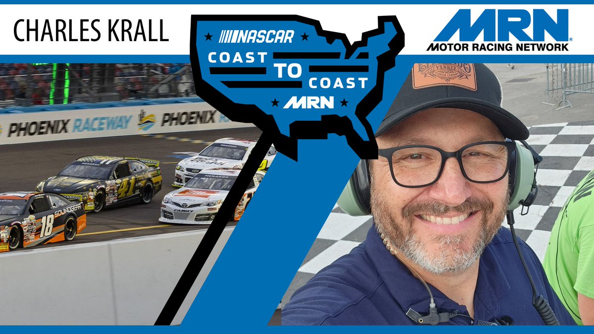 NASCAR Coast to Coast | 11.7.2024

<a href="/chriswilner26/">Chris Wilner</a> &amp; <a href="/KyleRRickey/">Kyle Rickey</a>  are joined by <a href="/ChasKrall/">Charles Krall</a> of <a href="/ARCA_Racing/">ARCA Menards Series</a> to preview the finale at Phoenix Raceway!

📺 Watch: youtu.be/hbN8jd_gvuU
📻 Listen: art19.com/shows/nascar-c…

#AskMRN | <a href="/NASCARRegional/">NASCAR Regional</a>