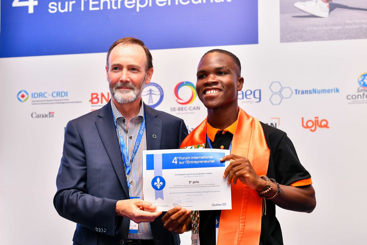 Québec à Dakar tweet media