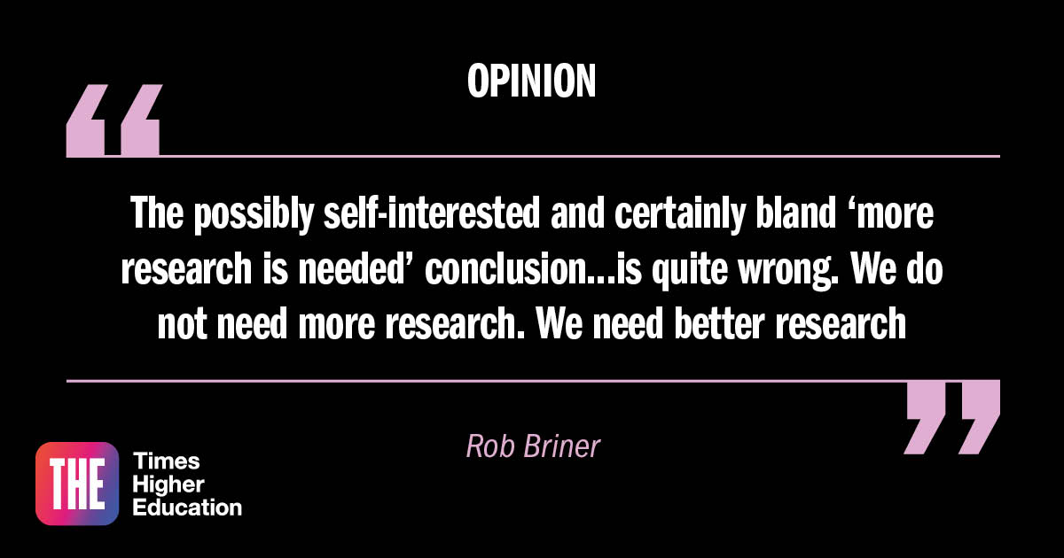 When claims about science become edutainment, science loses
Breezy assertions about what research shows undermine public trust as, however confidently stated, they are easy to challenge, says Rob Briner timeshighereducation.com/opinion/when-c…
