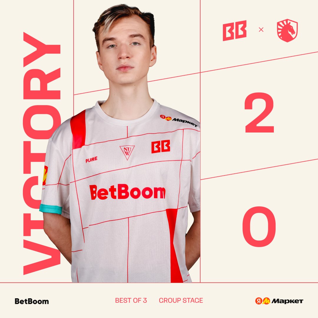 BetBoomTeam's tweet image. We take 1st place in the group stage and advance to the upper bracket of the playoffs 🥳