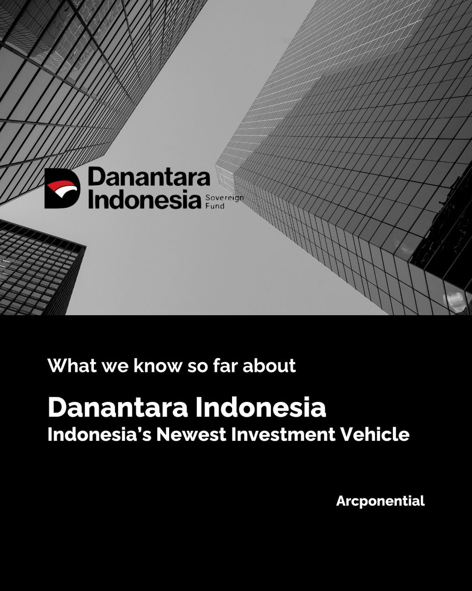 Arcponential's tweet image. Apa saja yang telah kita ketahui tentang

Danantara Indonesia
Pengelola Dana Investasi Terbaru Indonesia 

|Utas|