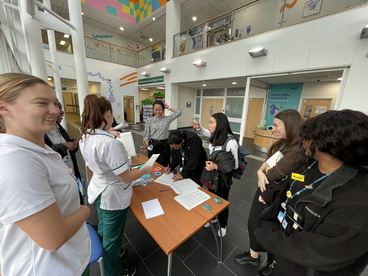 Therapies Dept, Newham Hospital (@nuh_therapies) on Twitter photo Still celebrating #OTWeek2024 🎉🧁🎉
Creating awareness on OT roles through interactive activities with staff @newhamhospital.
<a href="/CatherineOtim/">Catherine Otim</a> <a href="/LOrthoptics/">Joe McQuillan</a> <a href="/S_AshtonNHS/">Simon Ashton</a> <a href="/theRCOT/">Royal College of Occupational Therapists</a> Still celebrating #OTWeek2024 🎉🧁🎉
Creating awareness on OT roles through interactive activities with staff @newhamhospital.
<a href="/CatherineOtim/">Catherine Otim</a> <a href="/LOrthoptics/">Joe McQuillan</a> <a href="/S_AshtonNHS/">Simon Ashton</a> <a href="/theRCOT/">Royal College of Occupational Therapists</a>