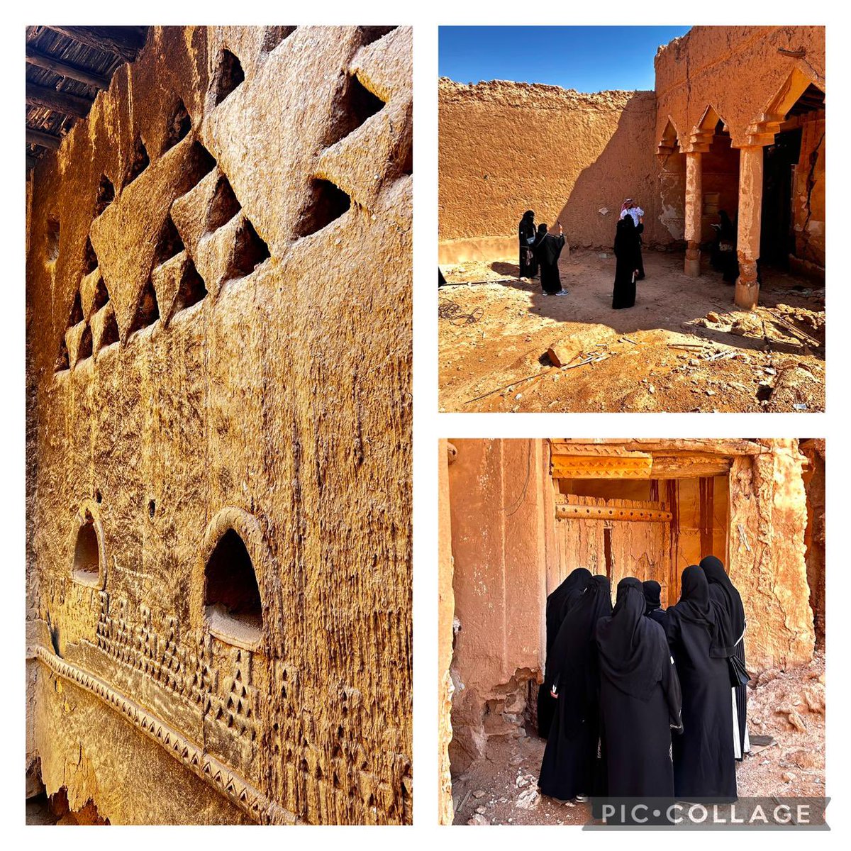 اليوم الخميس 7 / 11 / 2024 
جولة لطالبات المعهد الملكي للفنون التقليدية 
في #المجمعة
بيت الربيعة&amp;بيت الجبير 
بيت التويجري 
مركز زوار مرقب منيخ 
#سدير 
القرية التراثية بـ  #روضة_سدير
 القرية التراثية بـ #عودة_سدير 
#مسار_سدير_الساحي 
.