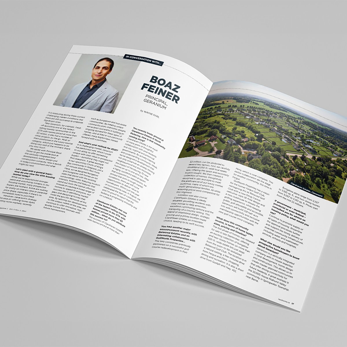 geraniumhomes's tweet image. Recently @HOMESMagazineON sat down with Geranium Principal Boaz Feiner to get the inside look at how Geranium excels in today’s environment.

What’s in store for 2025? Read more to find out: bit.ly/3A85LH6

#howwebuild #geraniumhomes