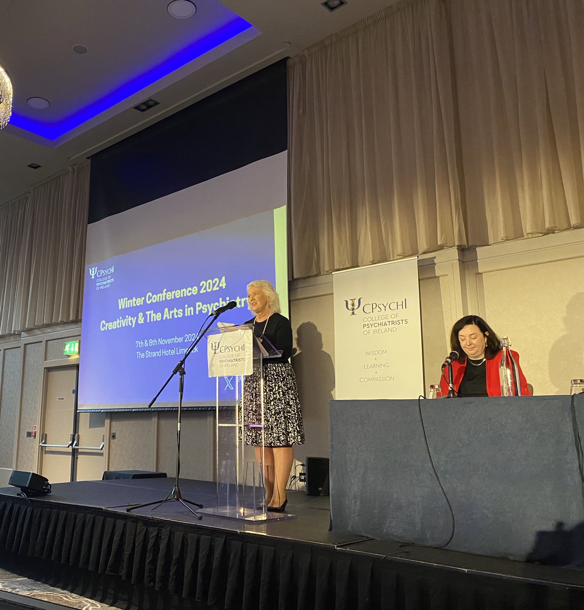 lgoodbu's tweet photo. Great to be invited to the #psychconf of @IrishPsychiatry to share @SethsStory99 there was also sharing of Vicki’s plea @vickidrummond2  @SaraTurle Go for it &amp; a snippet of @Sophieslegacy10 and fab feedback on stories as a way of understanding &amp; improving care https://t.co/sZAgqTYQWz
