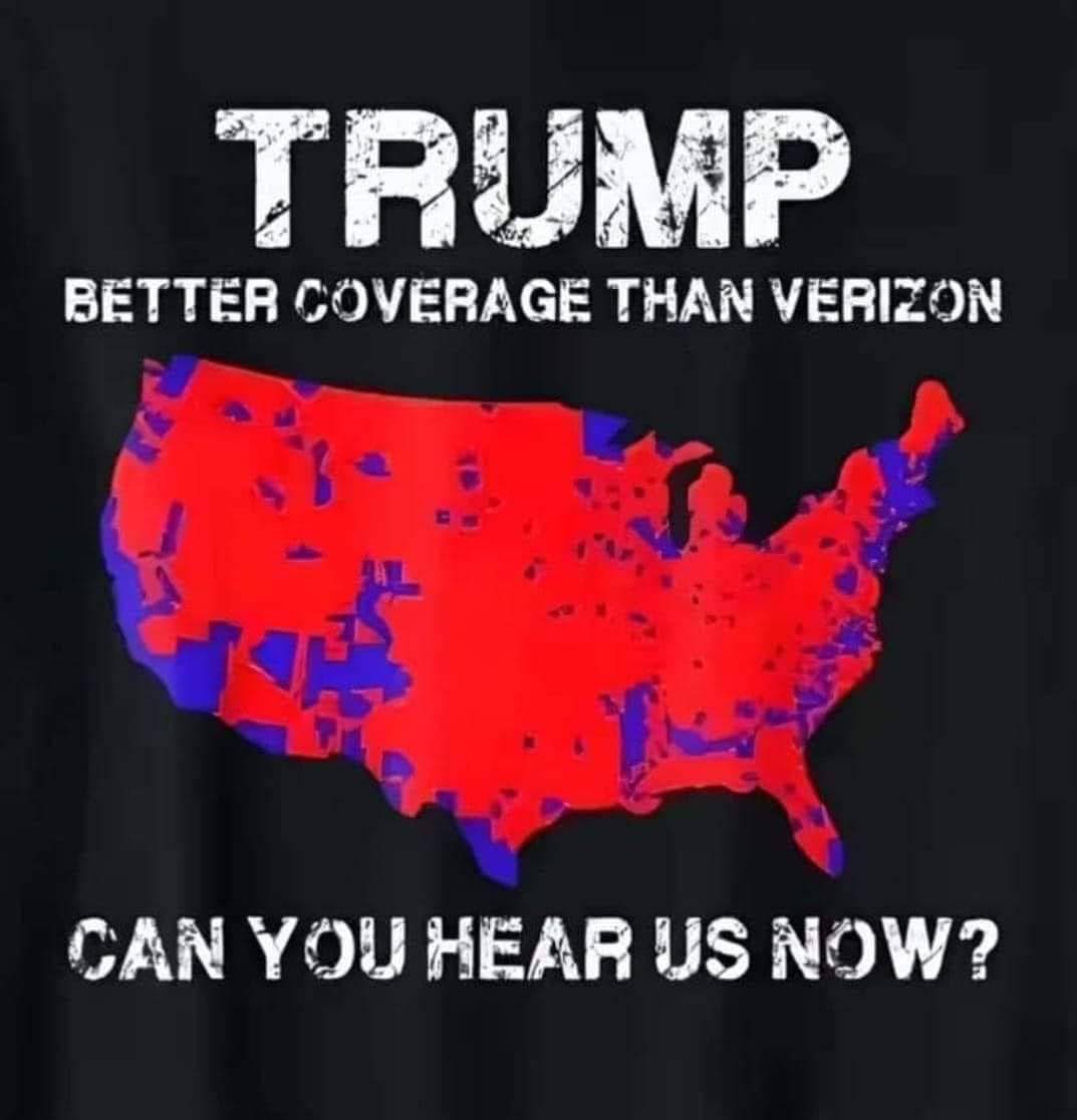 #America can you hear us now?  #Trump2024