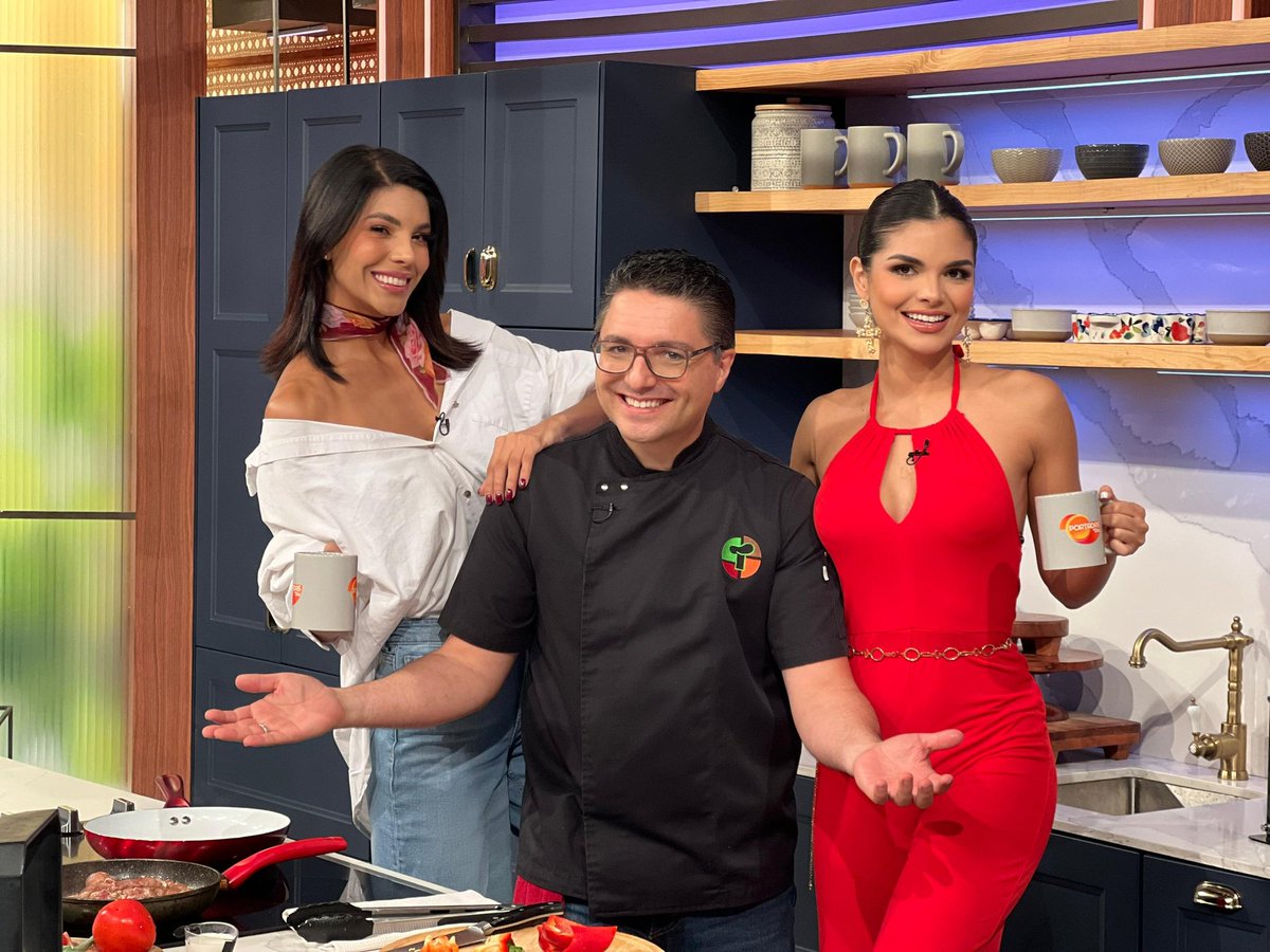 Hoy el chef <a href="/Merlingessen/">Merlin Gessen</a> 👨🏻‍🍳 nos enseñó a preparar pollo "Al chucho" junto con una ensalada de jamón y piña 🍍 ¿Te atreverías realizar estos platillos? Demuéstralo dándole RT 🔄 #PortadasAlDía #Venevision