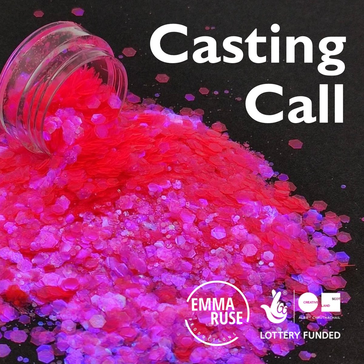 We are casting! ✨

We are delighted to be working with Sarah Farrell, Stellar Quines, Surge and Manipulate to undertake a rehearsal and development process for a new piece about Elke Mackenzie. 🎭

To learn more/apply: emmaruse.com/work-with-us

Deadline: 25/11 at 12pm (noon)