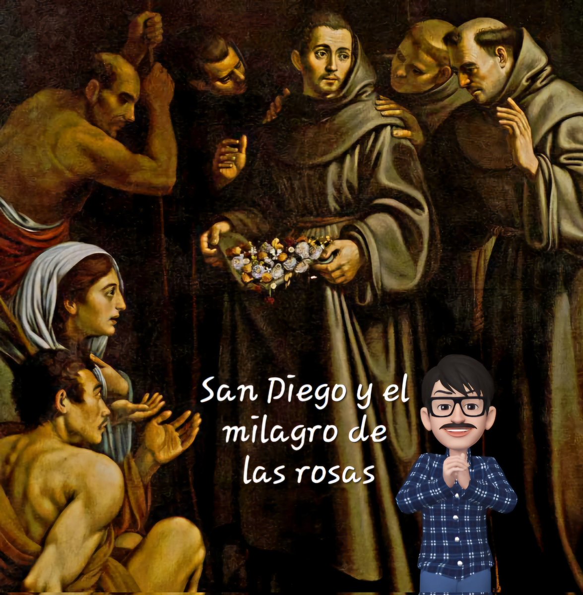 scotus_ctu's tweet photo. Niccolo Betti's painting of the Franciscan missionary, Saint Didacus. @ChicagoCTU @friarsguadalupe https://t.co/aJsUpEGcFh