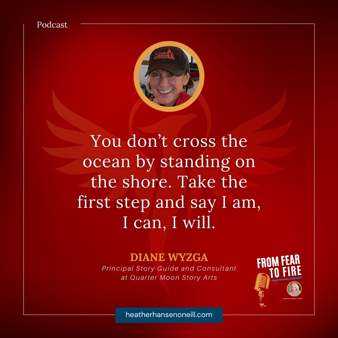 FindYourFire's tweet image. Storytelling guidance from Diane Wyzga on today's From Fear to Fire podcast- heatherhansenoneill.com/2024/11/women-…
