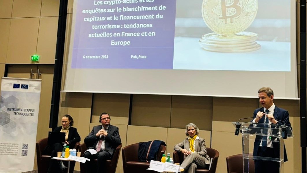 EU_reforms's tweet photo. Supporting a pioneering initiative by 🇫🇷 FIU Tracfin on #AML/CFT in crypto and DeFi! This week in Paris, a seminar with 🇫🇷 authorities &amp; @Europol explored emerging trends, and advanced training sessions equipped FIU with insights from @CoE_RuleofLaw.
https://t.co/jyD4lXItHb https://t.co/E5WlEVNCX4