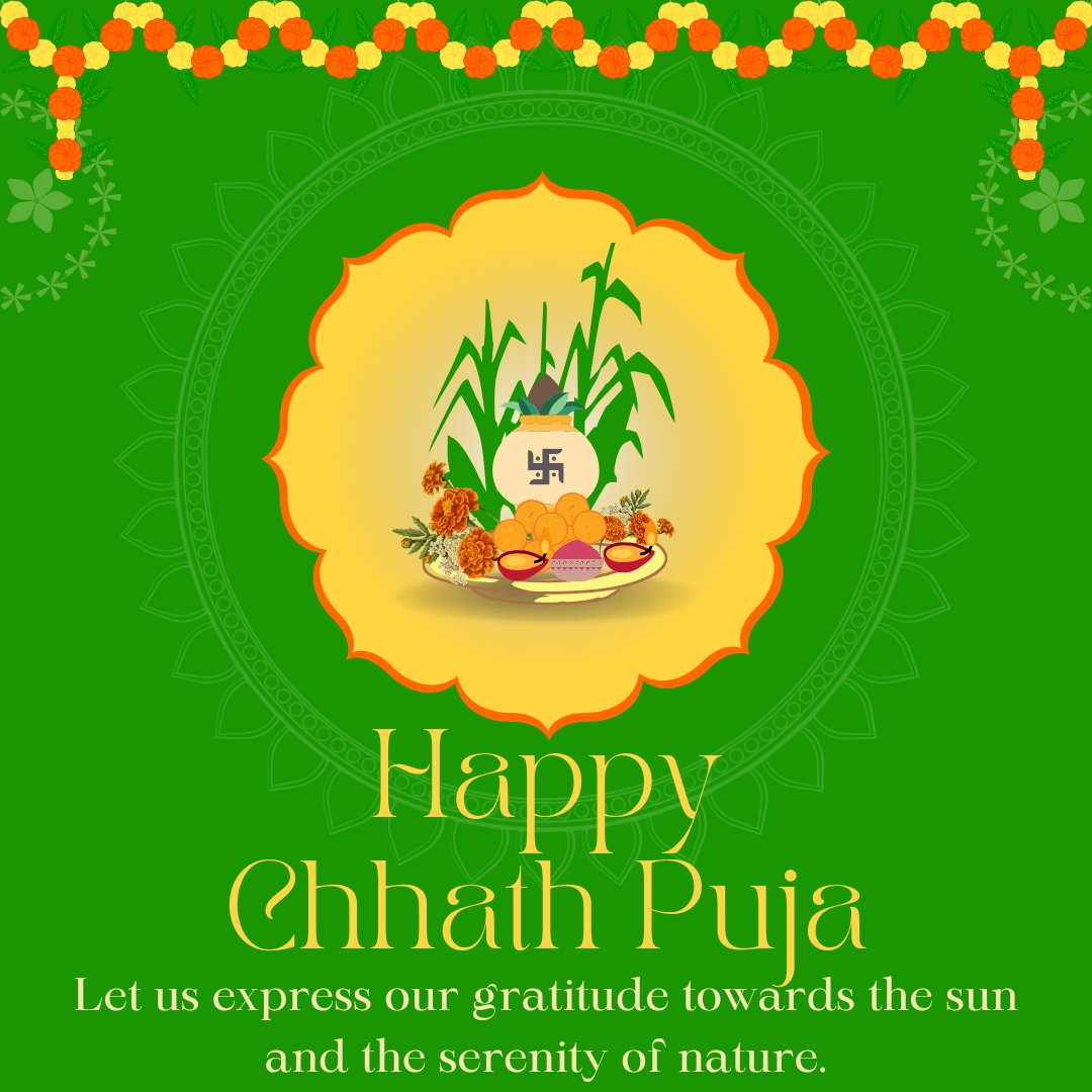 MANITAlumniCell's tweet photo. Happy chhath Puja https://t.co/2BPu9PmjMG