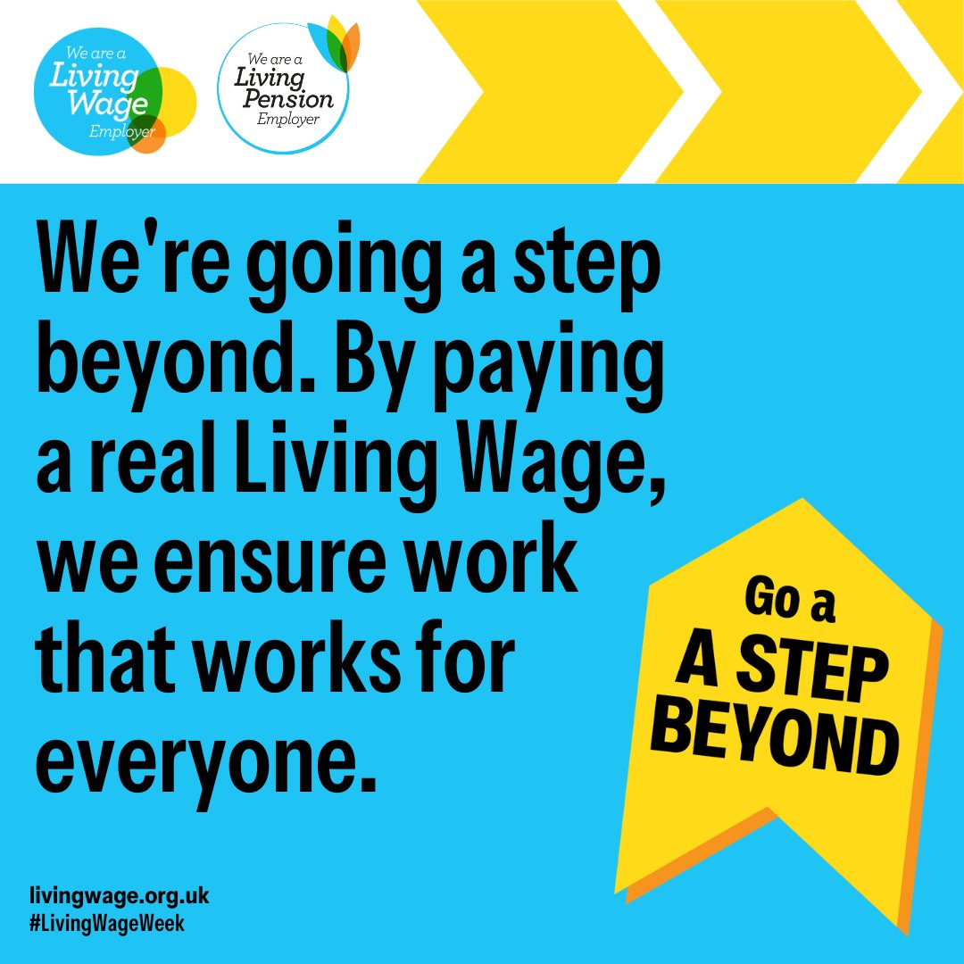 This week is #livingwageweek and we wanted celebrate the fact that we are a proudly-accredited #livingwage employer - &amp; have recently become #livingpension accredited too - the first UK General Insurance broker to be!

Further information can be found at livingwage.org.uk