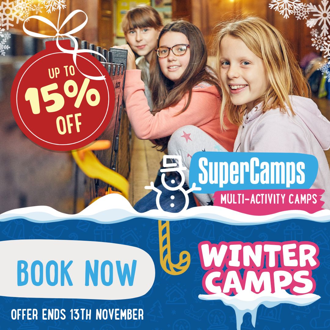 We're pleased to share that SuperCamps will be returning to Abingdon School during the Christmas holidays, offering fun and engaging multi-activity camps for children aged 4 -12 years old. 🎄⛄
Click here to book: ow.ly/jfKR50U2hf9