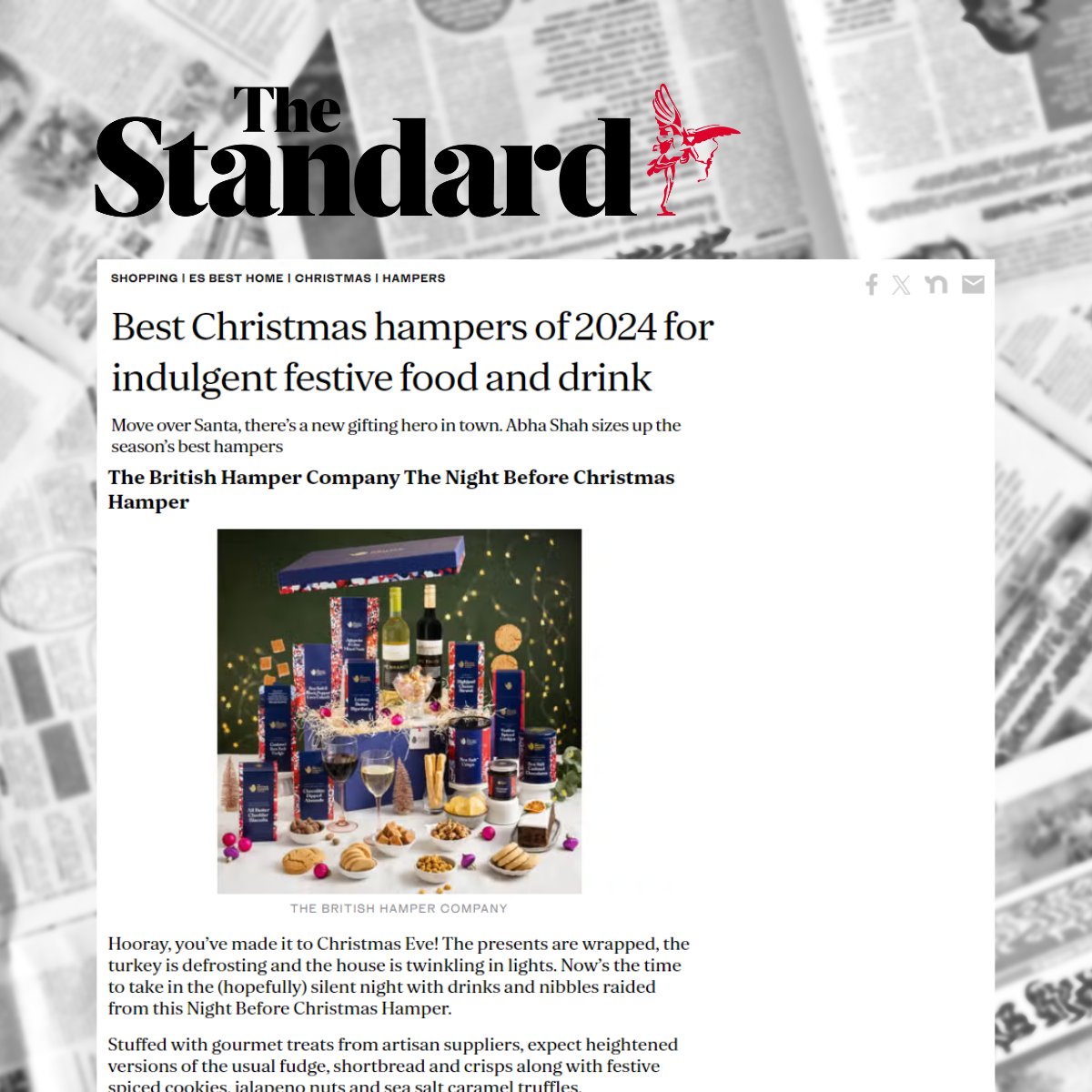 📰 Read All About It! 📰

We're thrilled that our hampers have been receiving some incredible coverage lately. Independent reviewers have taken the time to explore our curated selections and enjoy our products that celebrate the best of British artisans.
#TheBritishHamperCompany