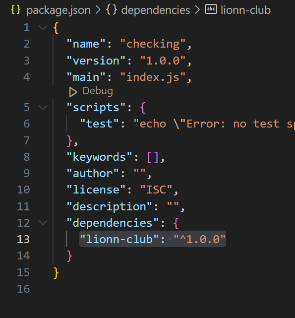 🚀 Just published my first NPM package: lionn-club! 🎉

This package is a simple utility that I built from scratch, and it’s now live on npm! Check it out and let me know what you think! 🦁💻

#npm #coding #javascript #devJourney #webdev #opensource