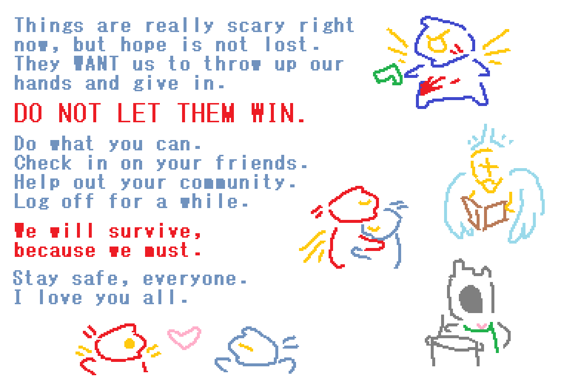 featherleafern's tweet photo. very important reminder https://t.co/ZssL8EvU6y