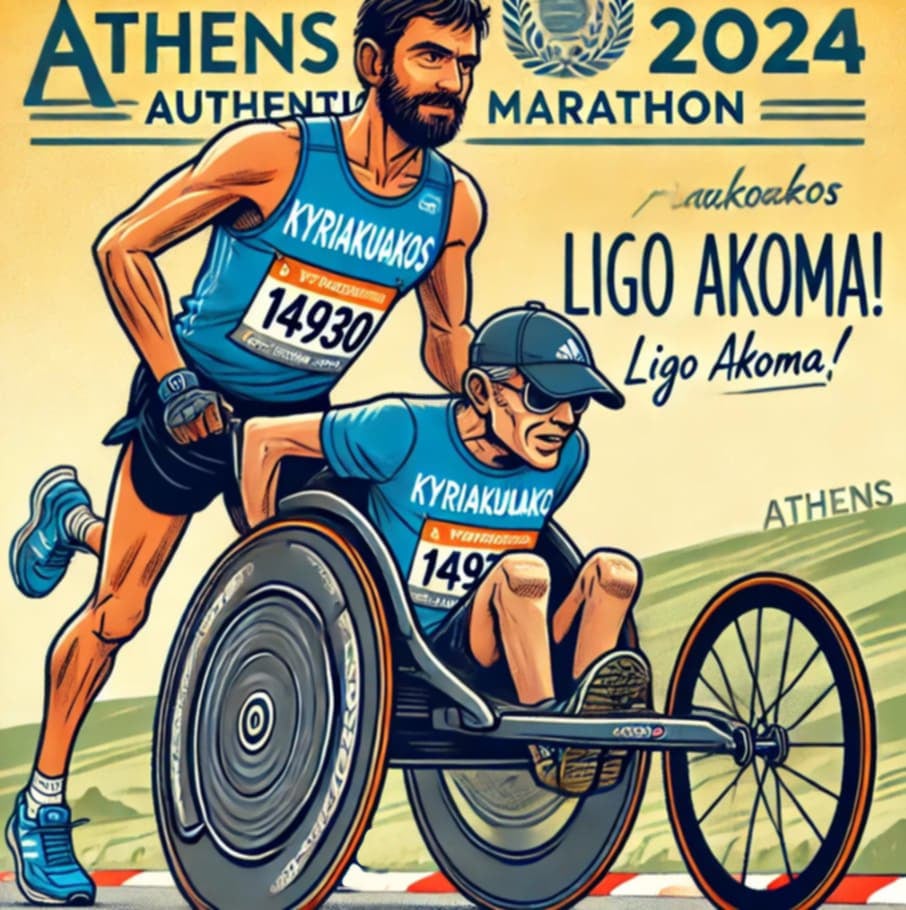 G Kyriakoulakos Ultrarunner Ligo Akoma tweet media