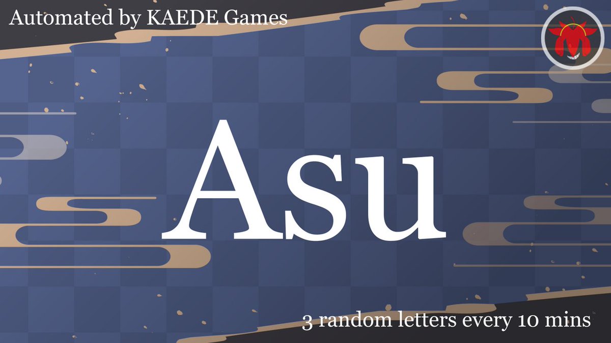 3letter_'s tweet photo. A s u https://t.co/fDiCIjPyIV
