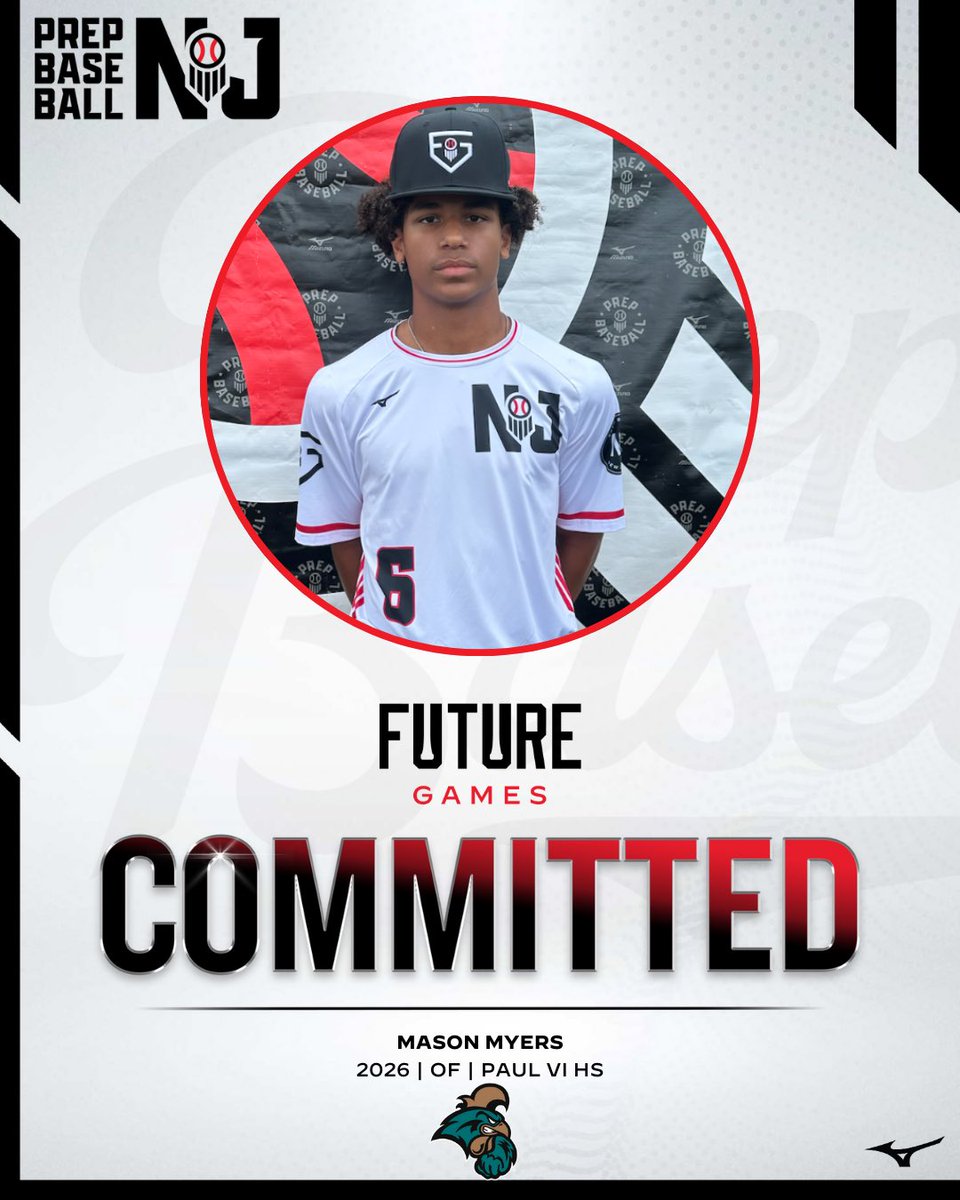 Prep Baseball New Jersey (@prepbaseballnj) on Twitter photo ๐ฎ๐ฌ๐ฎ๐ฐ ๐๐๐๐๐ฟ๐ฒ ๐๐ฎ๐บ๐ฒ๐ ๐ฃ๐ฎ๐ฟ๐๐ถ๐ฐ๐ถ๐ฝ๐ฎ๐ป๐
โ26 OF ๐ด๐จ๐บ๐ถ๐ต ๐ด๐๐ฌ๐น๐บ (Paul VI) after the Future Games committed to Coastal Carolina univeristy.
Conference: Sun Belt
๐: Myers is a smooth swinging LHH. He has the speed to stick in CF. Another + is his arm ๐ฎ๐ฌ๐ฎ๐ฐ ๐๐๐๐๐ฟ๐ฒ ๐๐ฎ๐บ๐ฒ๐ ๐ฃ๐ฎ๐ฟ๐๐ถ๐ฐ๐ถ๐ฝ๐ฎ๐ป๐
โ26 OF ๐ด๐จ๐บ๐ถ๐ต ๐ด๐๐ฌ๐น๐บ (Paul VI) after the Future Games committed to Coastal Carolina univeristy.
Conference: Sun Belt
๐: Myers is a smooth swinging LHH. He has the speed to stick in CF. Another + is his arm