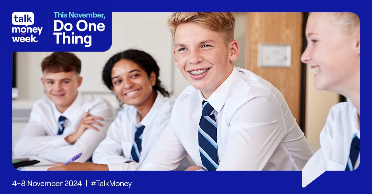 Our research has found that #FinancialEducation makes children and young people more likely to:

Save money 💷
Have a bank account 💳
Be confident with money management 🛍️

#DoOneThing this #TalkMoney week and discover how to teach children about money:

ow.ly/StUT50U2hU1