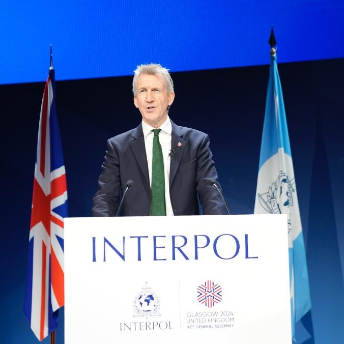 INTERPOL_HQ's tweet image. "I know you are all ultra-determined to help INTERPOL go from strength to strength and it is a great privilege to be your colleague.

Thank you for attending the 92nd #INTERPOLGA, we have hugely enjoyed hosting you here in the great city of Glasgow."

@DanJarvisMBE 🇬🇧