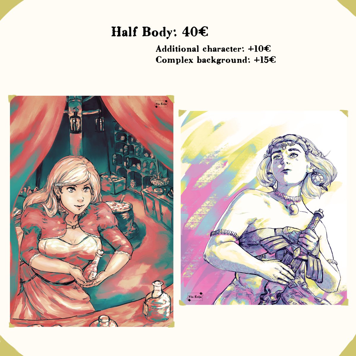 vio_draws's tweet photo. New Commission options!! https://t.co/OyiHjn4HeD