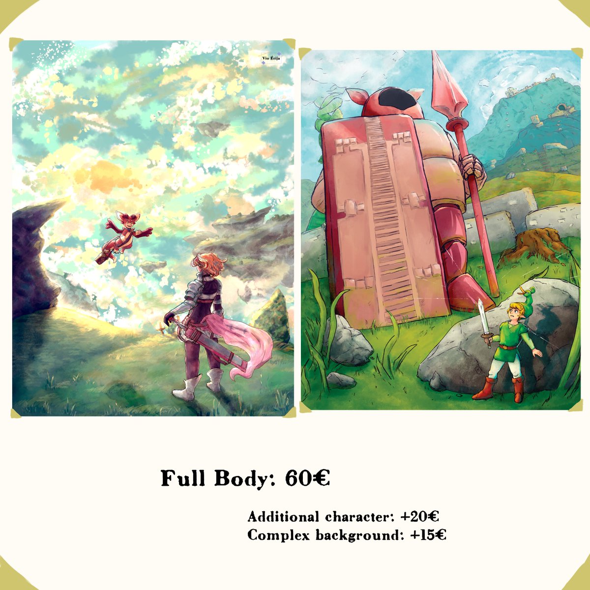 vio_draws's tweet photo. New Commission options!! https://t.co/OyiHjn4HeD