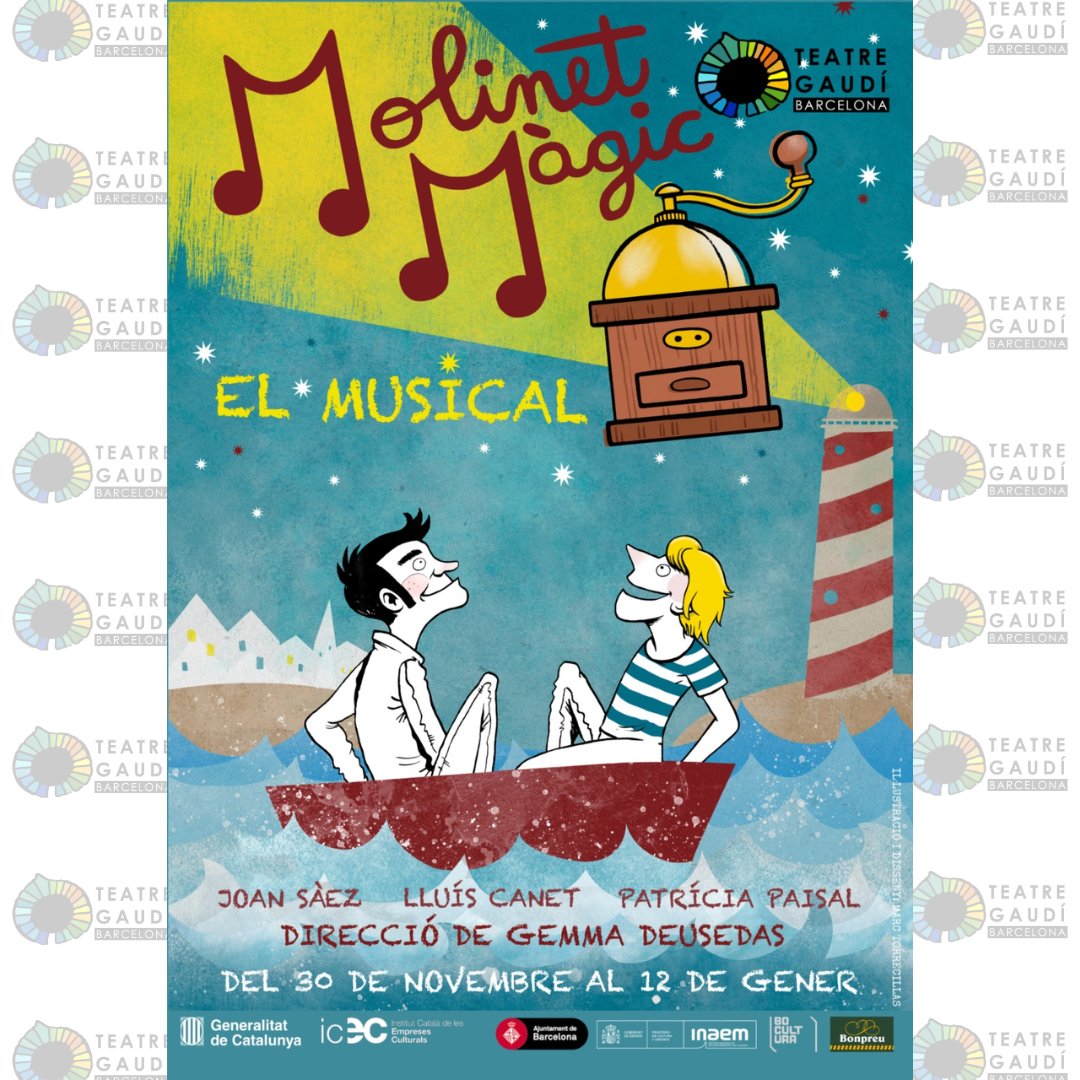 Atenció! amants del teatre:

📅 Fins al 24 de novembre: Lizzie⚡
📅 Del 7 al 24 de novembre: Sembla que rigui 
📅 Del 4 de desembre al 12 de gener: El Tigre 
📅 Del 30 de novembre al 12 de gener: El Molinet Màgic 

Queda’t a prop per descobrir més sorpreses! 🎟️💕