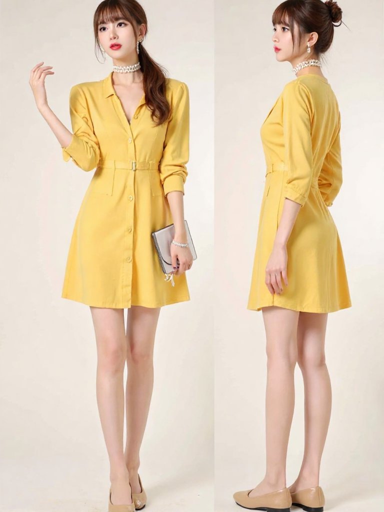 ai_yuzuriha's tweet image. 今日もありがとうございました💗おやすみなさい💤

ファッションコーデ👗
Aラインドレスにバレエシューズの、クラシックなスタイルです💗
カーディガンを合わせてもよさそうです💗

これからたまにこんな感じのもやろうと思います🌟

#fashion 
#Coordinates