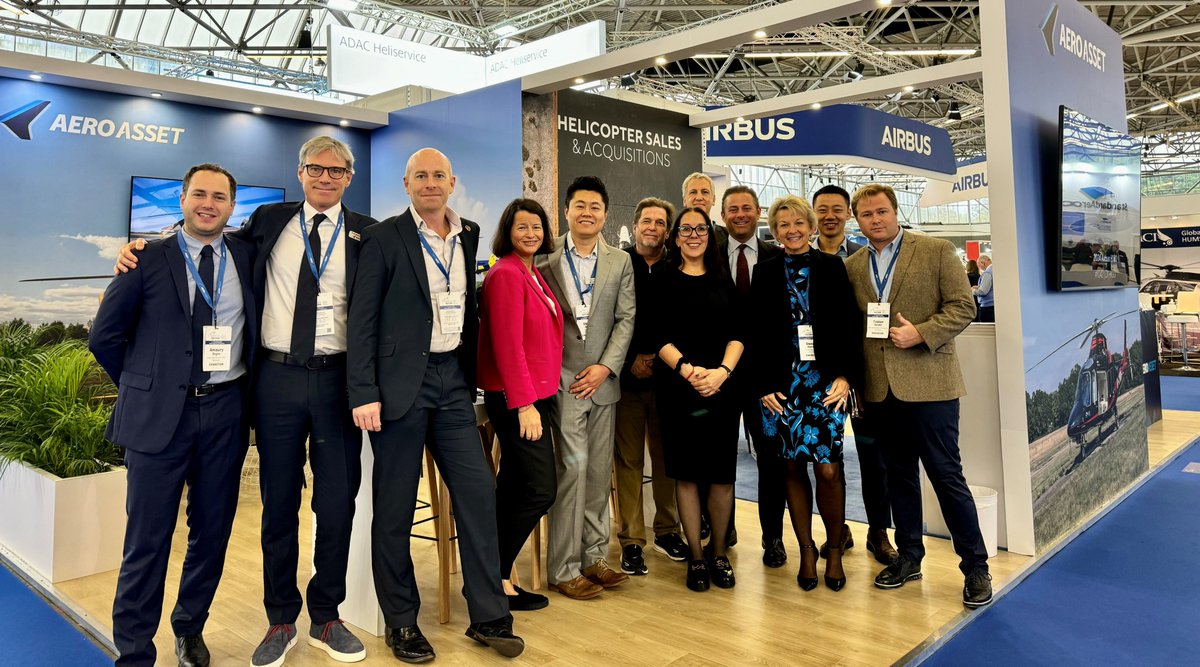 Thank you and congrats to @europeanrotors for making this year's show a great success! Looking forward to 2025!
 
 #airbushelicopters #bellflight #leonardohelicopters #sikorsky #helicoptersales #aviation #businessaviation  #privateaviation #Europeanrotors #europeanrotors2024