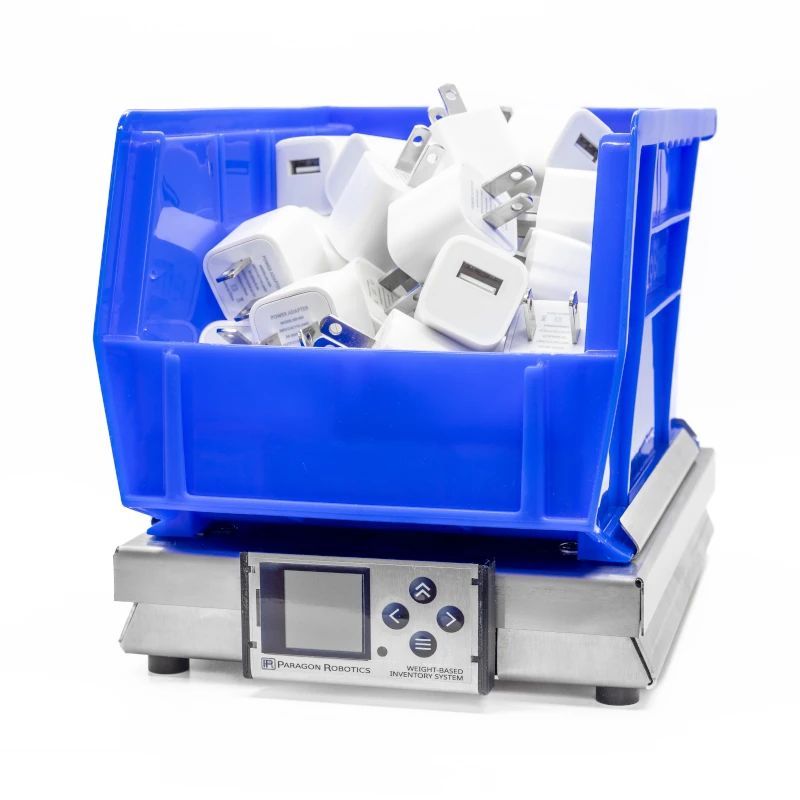 ParagonRobotics's tweet image. Say goodbye to stockouts and overstocks with our new weight-based VMI solution, designed to keep inventory in perfect balance! Our weight-based scales bring real-time monitoring directly to your fingertips, whether you’re managing fasteners or components. buff.ly/4fqb3N8