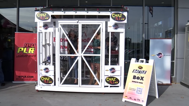 .<a href="/CaitlinMFrancis/">Caitlin Francis</a> and <a href="/marcy_jonestv/">Marcy Jones</a> need your help! They're battling other media personalities in this box for another 30 minutes. Donate: wfsb.com/2024/11/05/cha…