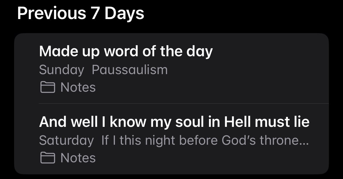 baked_balls's tweet photo. The Duality of my notes app https://t.co/832ZGM6S99